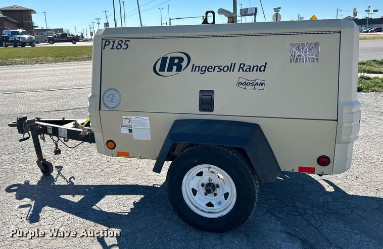 image for item NE9569 2011 Ingersoll Rand P185WJD-T4I  air compressor