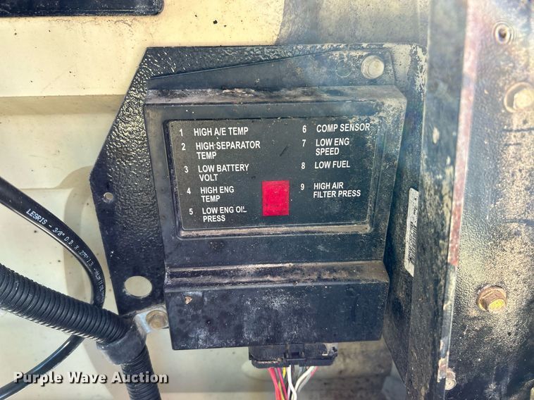 image for item NE9569 2011 Ingersoll Rand P185WJD-T4I  air compressor