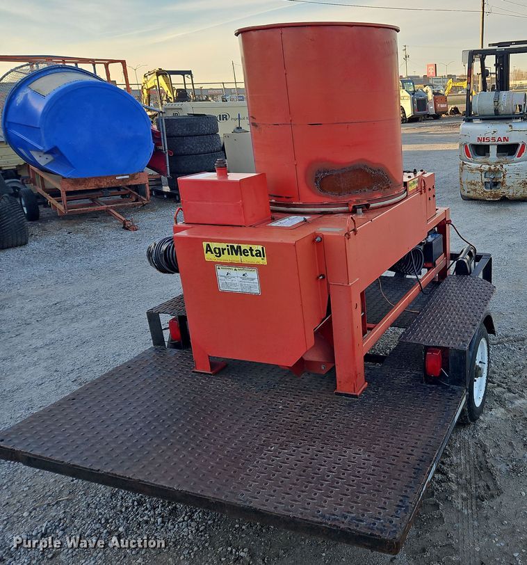 image for item NE9574 AgriMetal GA-200 SLS  straw blower