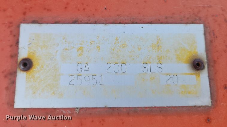 image for item NE9574 AgriMetal GA-200 SLS  straw blower