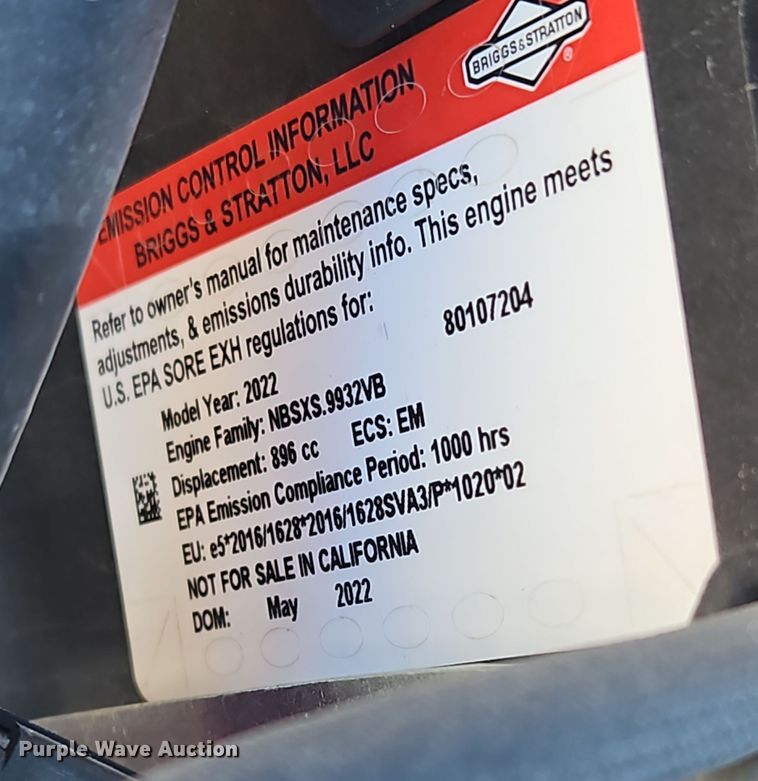 image for item NE9577 2022 Barreto 30-SG  stump grinder