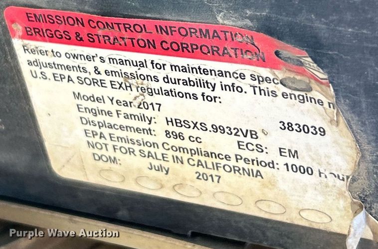 image for item NE9578 2018 Ditch Witch C30X  trencher