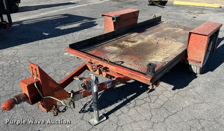 image for item NE9579 2005 Belshe PK-1EB  tilt deck utility trailer