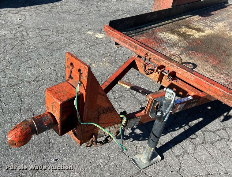 image for item NE9579 2005 Belshe PK-1EB  tilt deck utility trailer