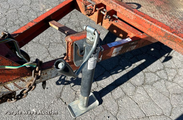 image for item NE9579 2005 Belshe PK-1EB  tilt deck utility trailer