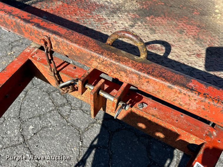 image for item NE9579 2005 Belshe PK-1EB  tilt deck utility trailer