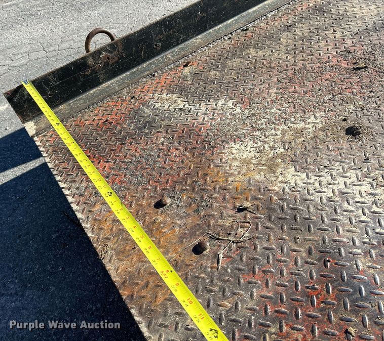 image for item NE9579 2005 Belshe PK-1EB  tilt deck utility trailer