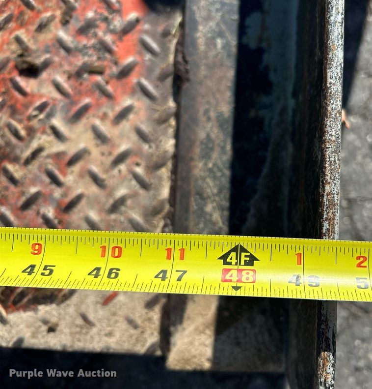 image for item NE9579 2005 Belshe PK-1EB  tilt deck utility trailer