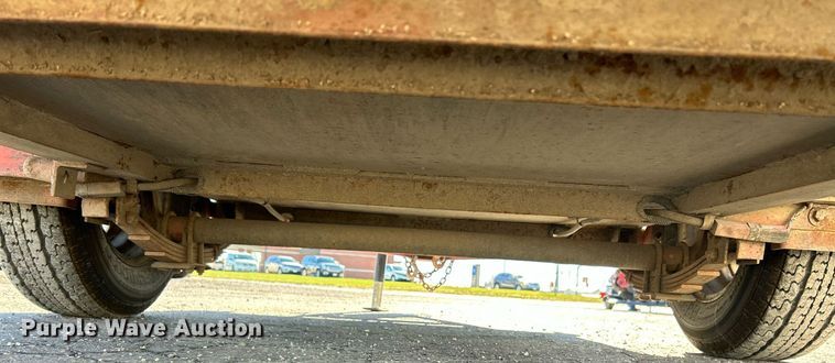 image for item NE9579 2005 Belshe PK-1EB  tilt deck utility trailer