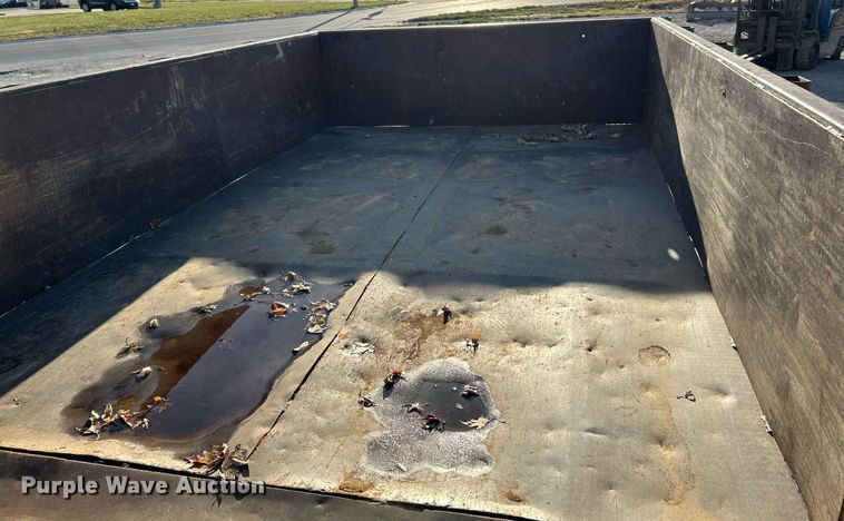 image for item NE9581 1991 Shop built  dump trailer