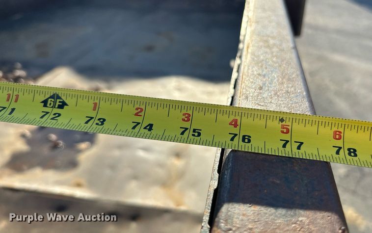 image for item NE9581 1991 Shop built  dump trailer