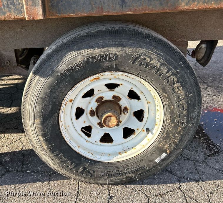 image for item NE9581 1991 Shop built  dump trailer