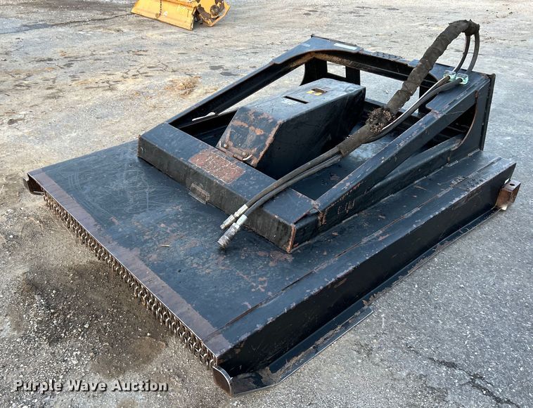 image for item NE9587 60" W skid steer rotary mower