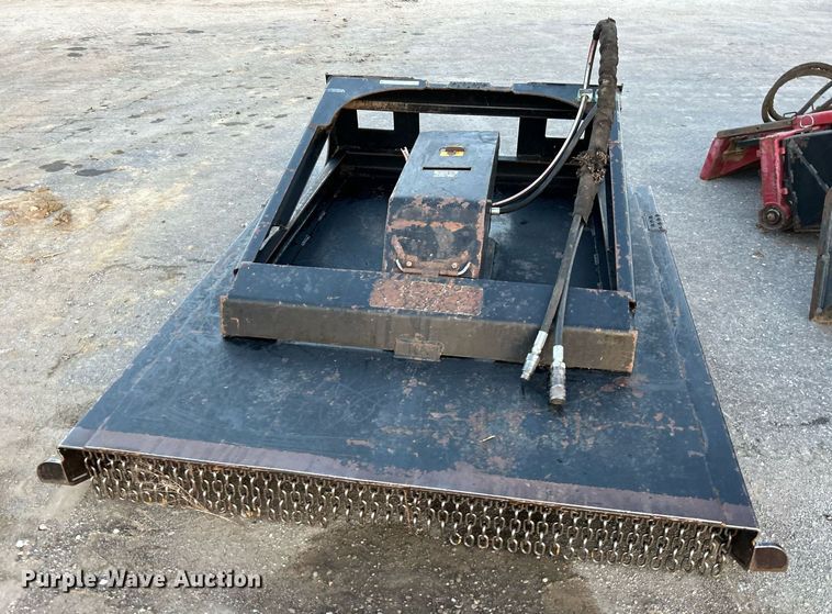 image for item NE9587 60" W skid steer rotary mower