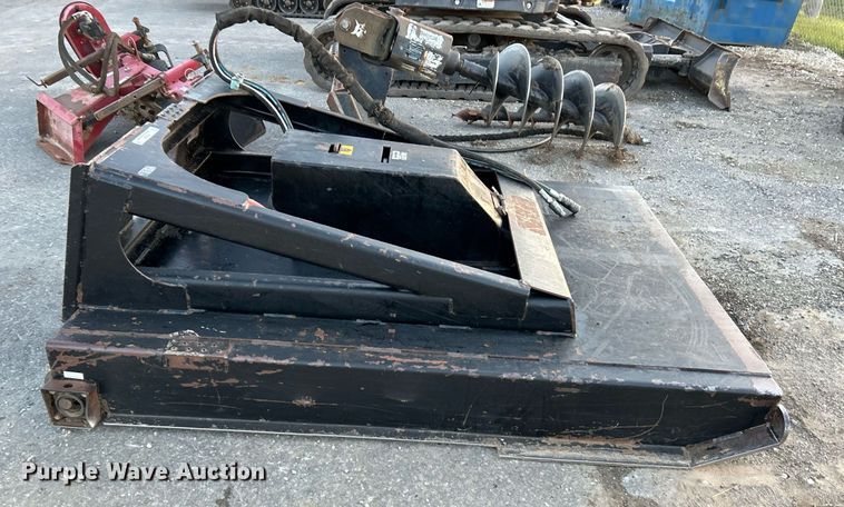 image for item NE9587 60" W skid steer rotary mower