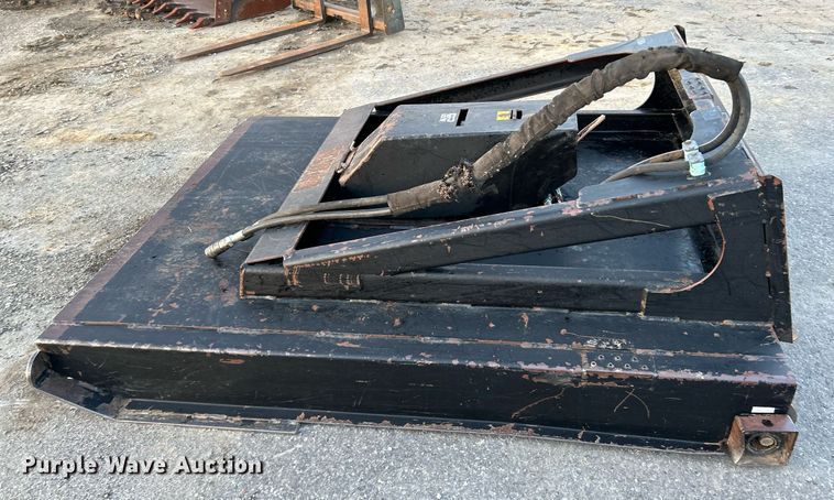 image for item NE9587 60" W skid steer rotary mower