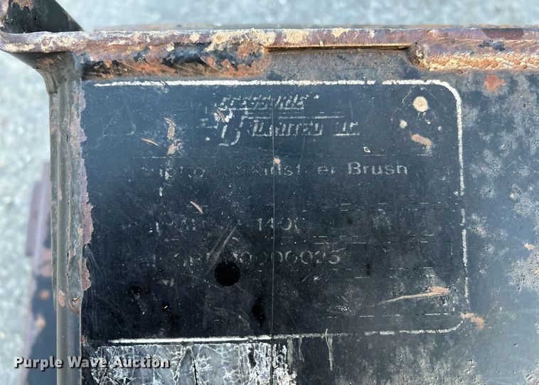 image for item NE9587 60" W skid steer rotary mower