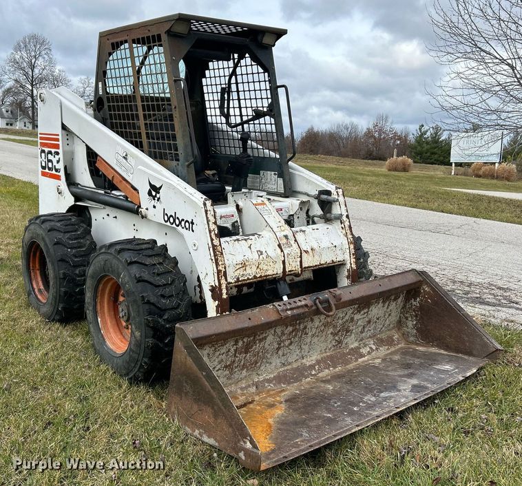 image for item NE9629 1998 Bobcat 863  skid steer loader