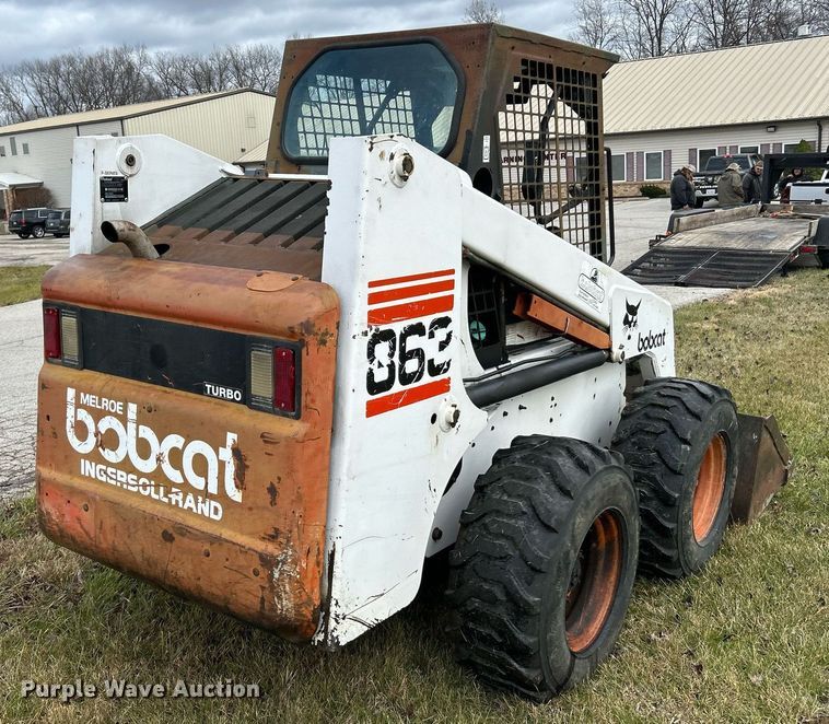 image for item NE9629 1998 Bobcat 863  skid steer loader