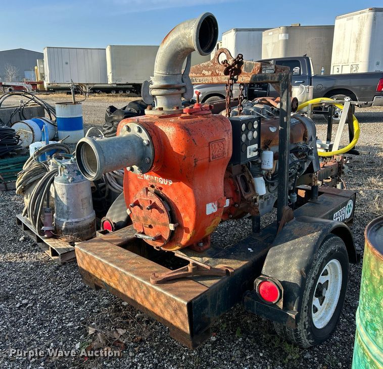 image for item NE9635 Whiteman TRCRB  irrigation pump