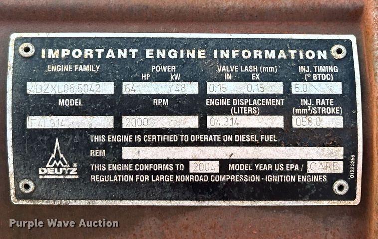 image for item NE9635 Whiteman TRCRB  irrigation pump