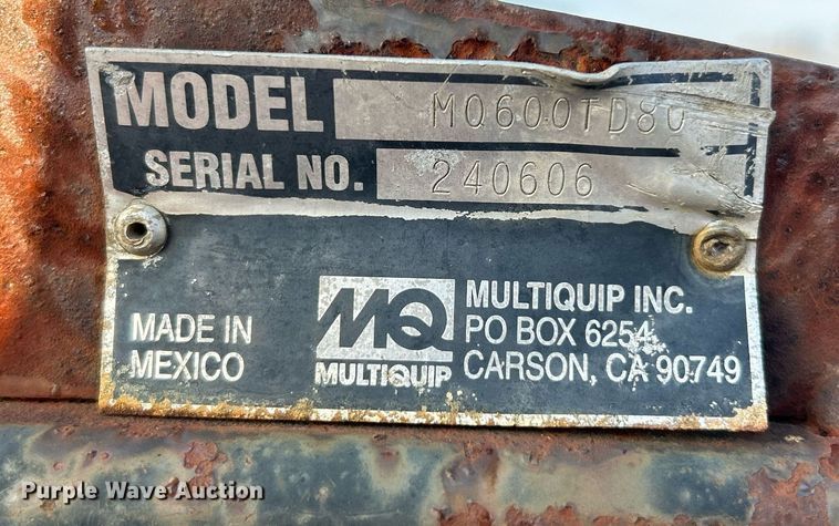 image for item NE9635 Whiteman TRCRB  irrigation pump