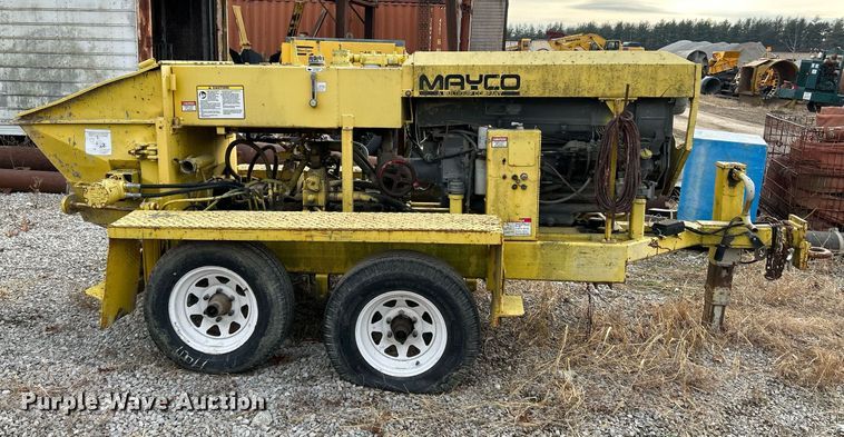 image for item NE9648 Mayco LST80  concrete pump