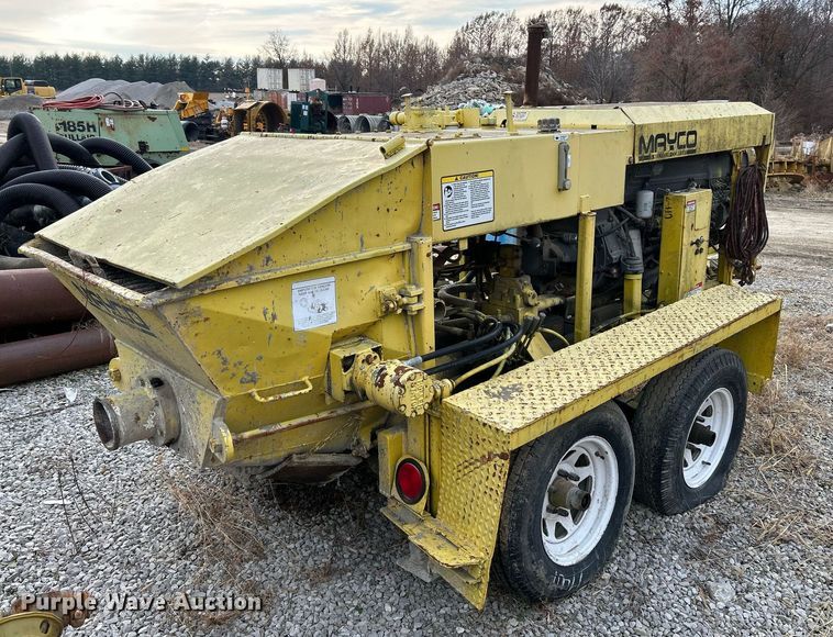 image for item NE9648 Mayco LST80  concrete pump