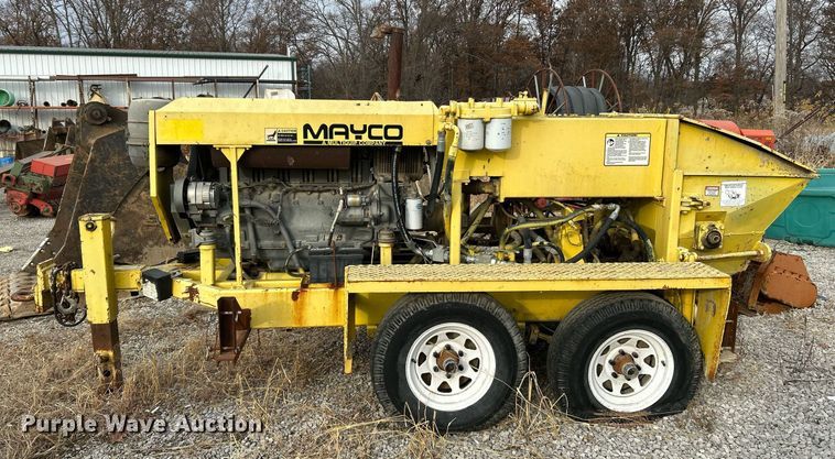 image for item NE9648 Mayco LST80  concrete pump