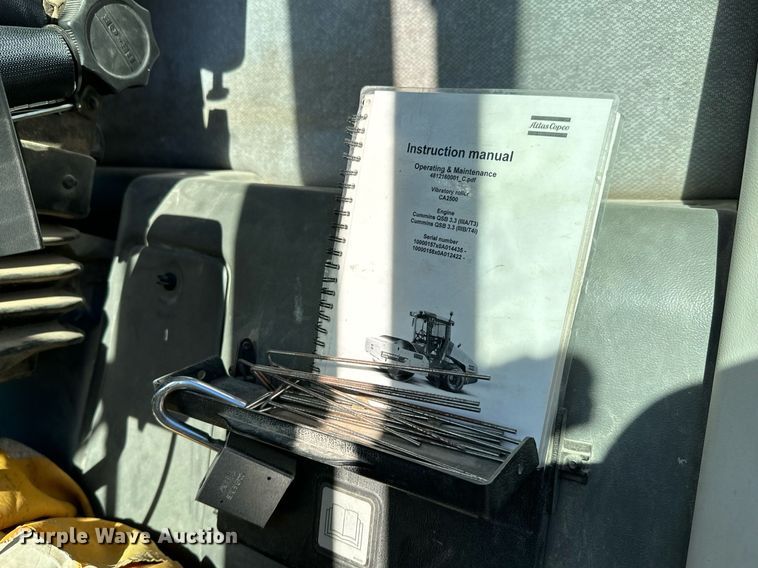 image for item NI9554 2015 Dynapac CA2500D  single drum vibratory roller