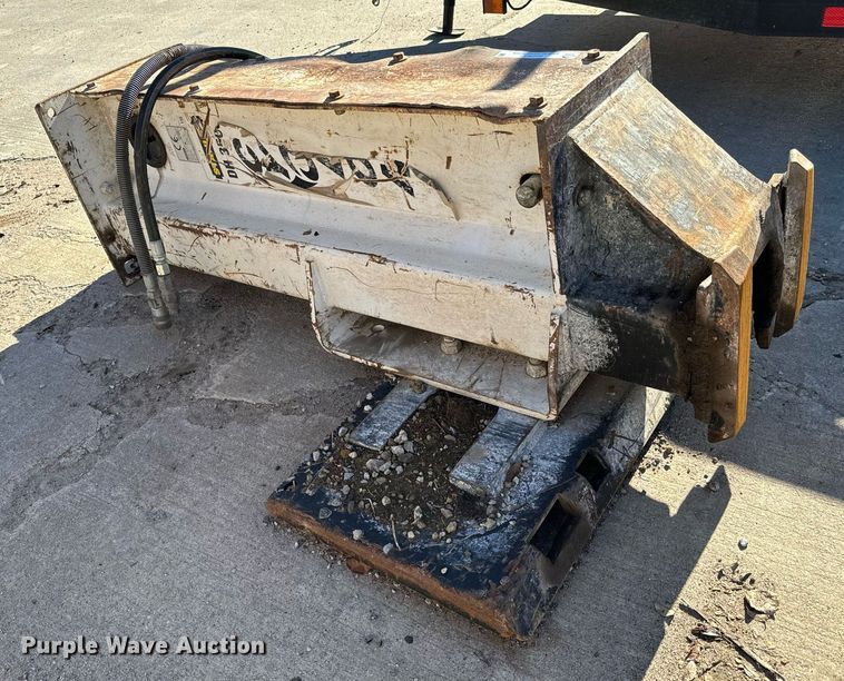 image for item NI9561 Stanley DH3500 Cyclone  skid steer drop hammer