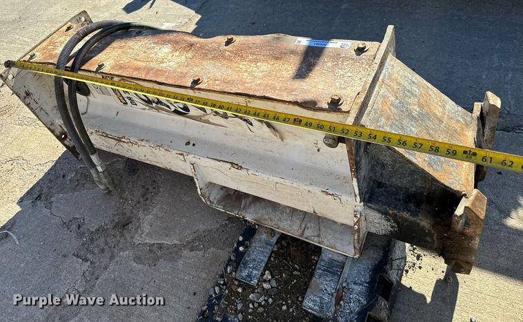 image for item NI9561 Stanley DH3500 Cyclone  skid steer drop hammer