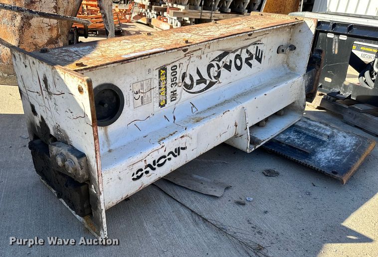 image for item NI9564 Stanley DH3500 Cyclone  skid steer drop hammer
