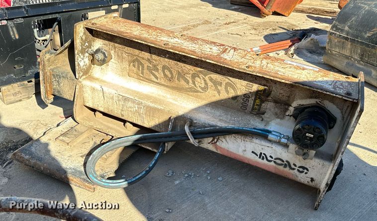 image for item NI9564 Stanley DH3500 Cyclone  skid steer drop hammer