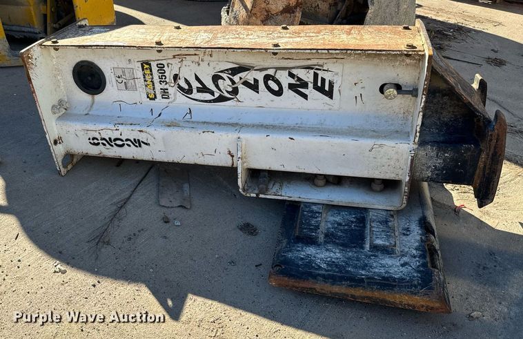 image for item NI9564 Stanley DH3500 Cyclone  skid steer drop hammer