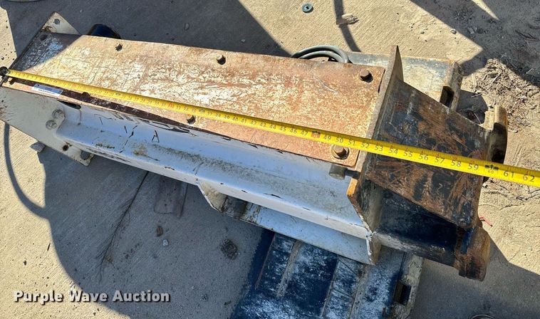 image for item NI9564 Stanley DH3500 Cyclone  skid steer drop hammer