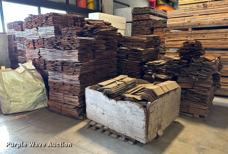 image for item NI9583 Approximately 235 bundles of Serpentine Cedar Ltd cedar shake shingles