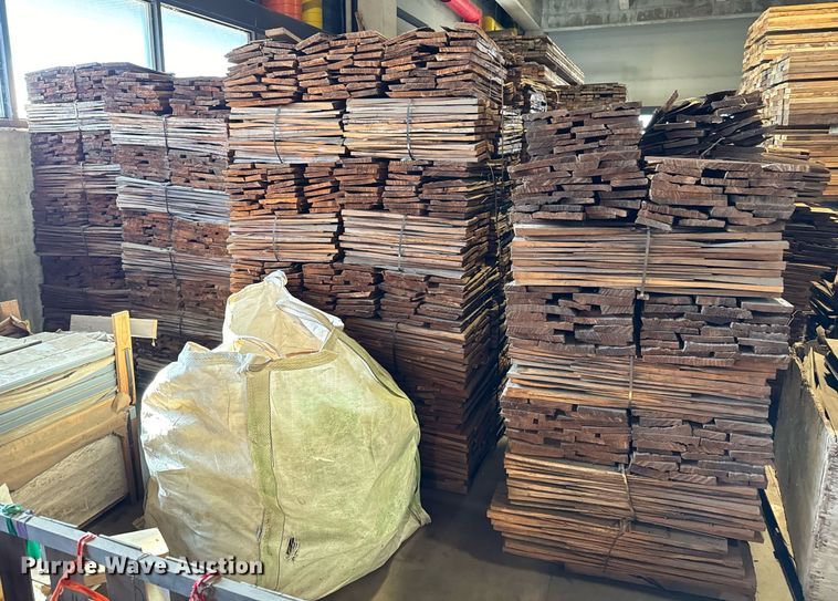 image for item NI9583 Approximately 235 bundles of Serpentine Cedar Ltd cedar shake shingles