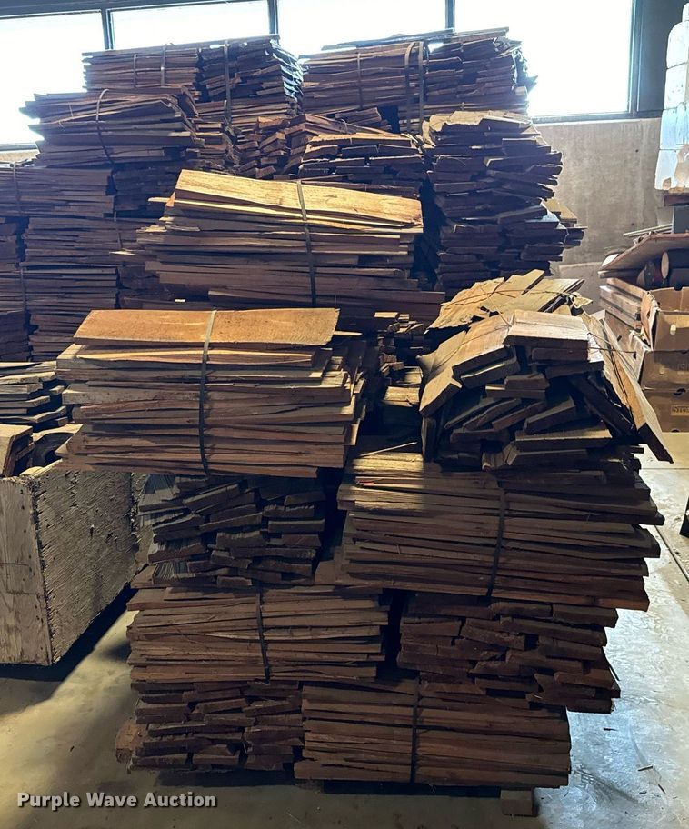 image for item NI9583 Approximately 235 bundles of Serpentine Cedar Ltd cedar shake shingles