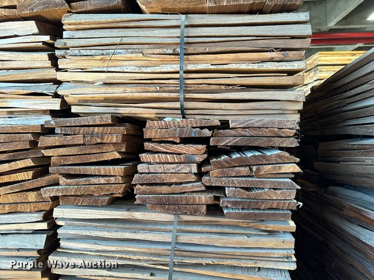 image for item NI9583 Approximately 235 bundles of Serpentine Cedar Ltd cedar shake shingles