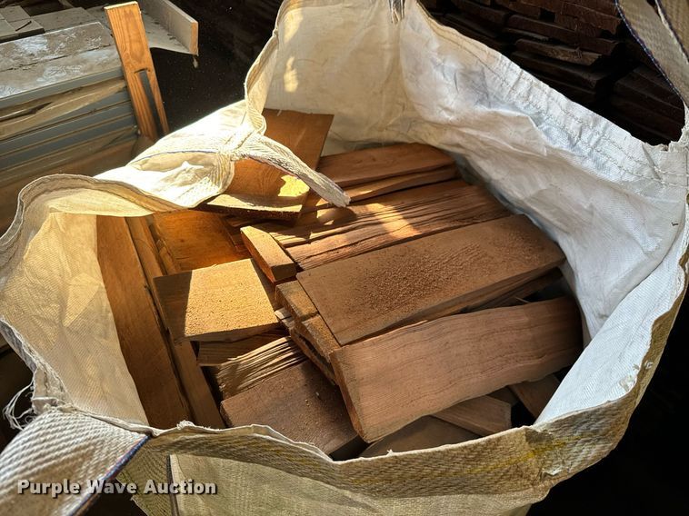 image for item NI9583 Approximately 235 bundles of Serpentine Cedar Ltd cedar shake shingles