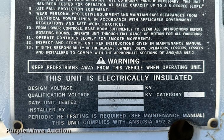 image for item NI9599 2002 Ford F550 Super Duty  bucket truck