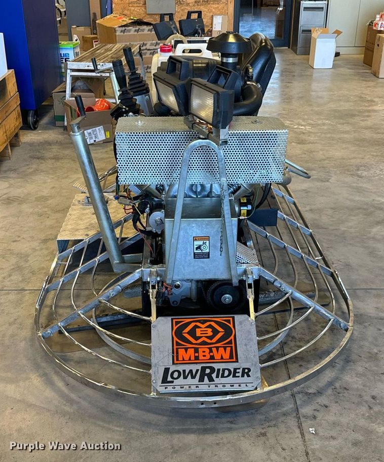 image for item NI9651 MBW Low Rider MK8-121  power trowel