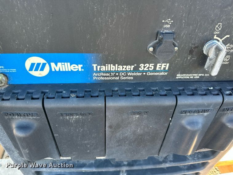 image for item NL9140 Miller Trailblazer 325 EFI  welder/generator