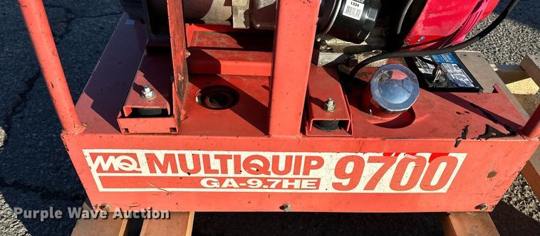 image for item NL9154 Multiquip GA-9.7HE  generator