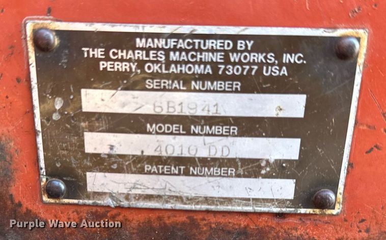 image for item NL9214 1985 Ditch Witch 4010  trencher