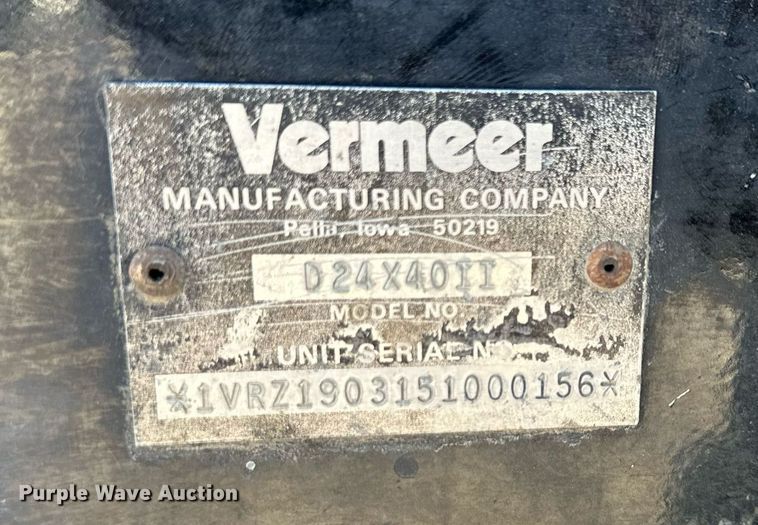 image for item NL9217 2005 Vermeer Navigator D24X40  directional boring unit