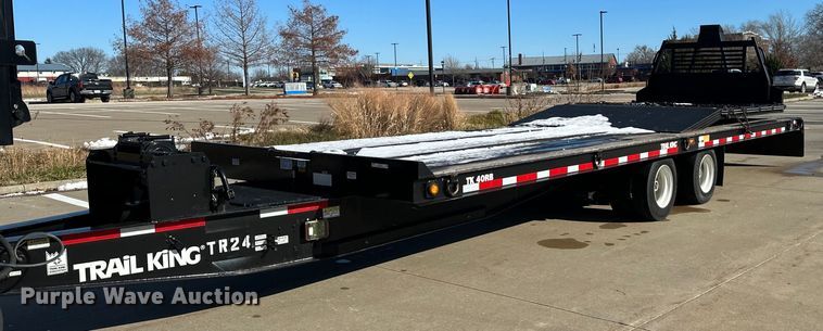 image for item NL9273 2018 Trail King TK40RB  equipment trailer
