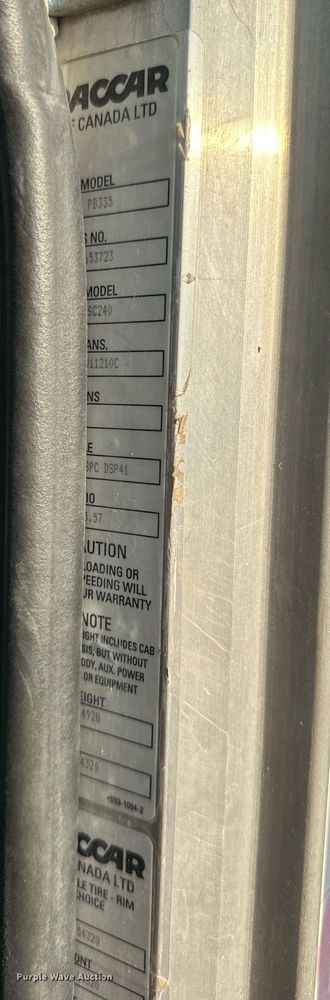 image for item NL9290 2006 Peterbilt 335  dump truck