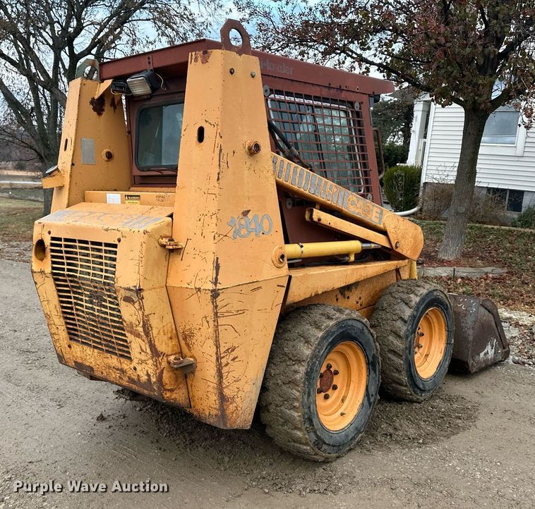 image for item NL9294 1990 Case 1840  skid steer loader